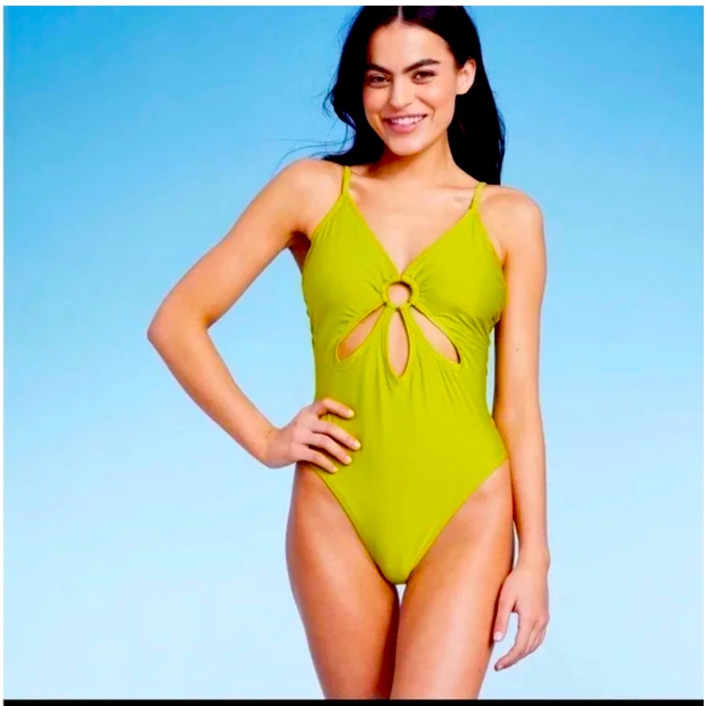 NWT green swimsuit